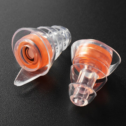 The Zen Harmony Earplugs comes in the color orange