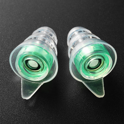 The Zen Harmony Earplugs comes in the color green