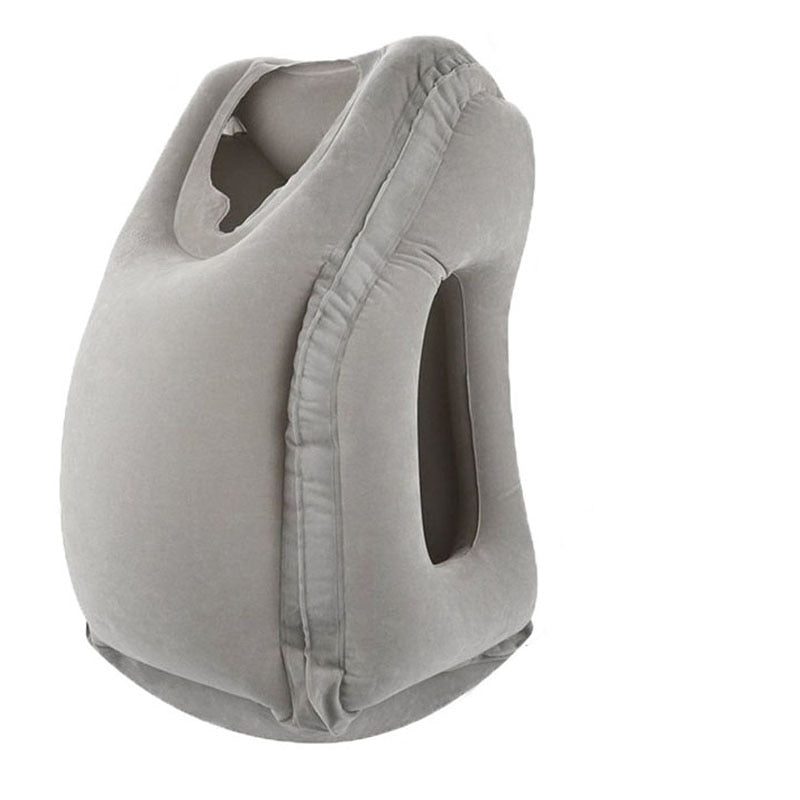 Image of the Zen Air Inflatable Pillow in Granite Grey