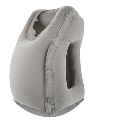 Image of the Zen Air Inflatable Pillow in Granite Grey