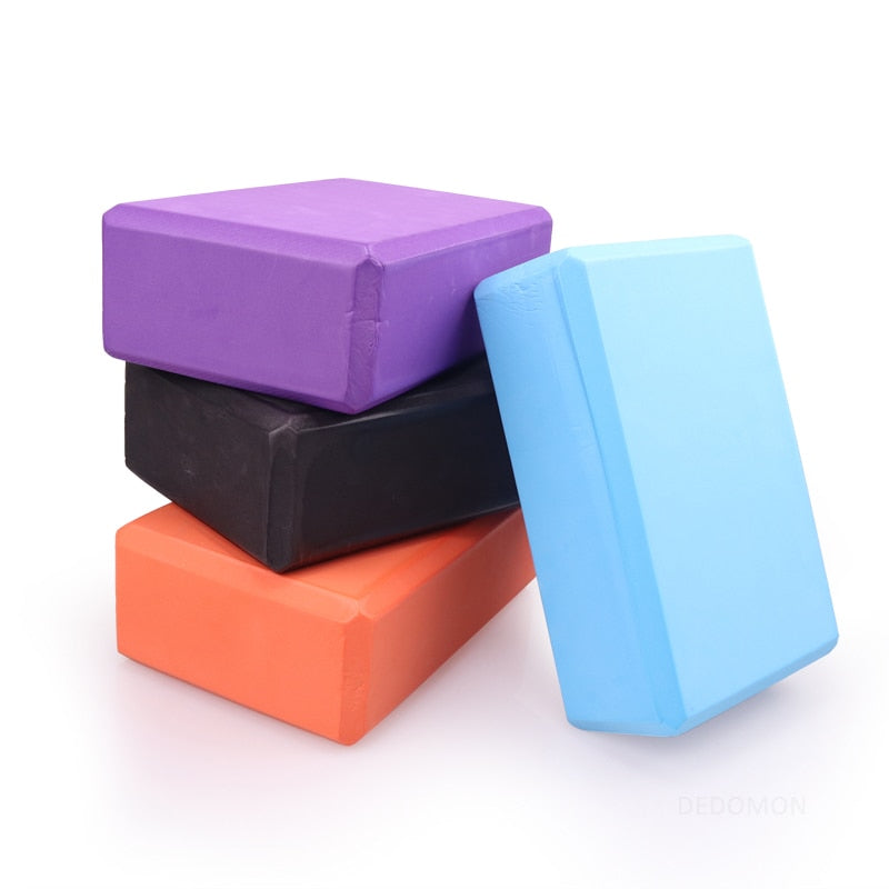 The Zen Pillow Lab - Yoga Foam Support Block comes in various colors.