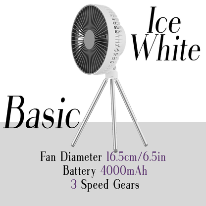 The Zen Pillow Lab - Zen Air Cool Flow Fan Basic Version in Ice White.