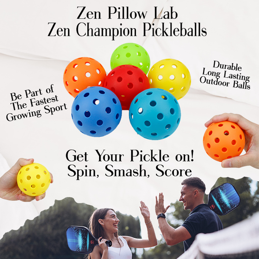 The Zen Champion Pickleballs Product Display