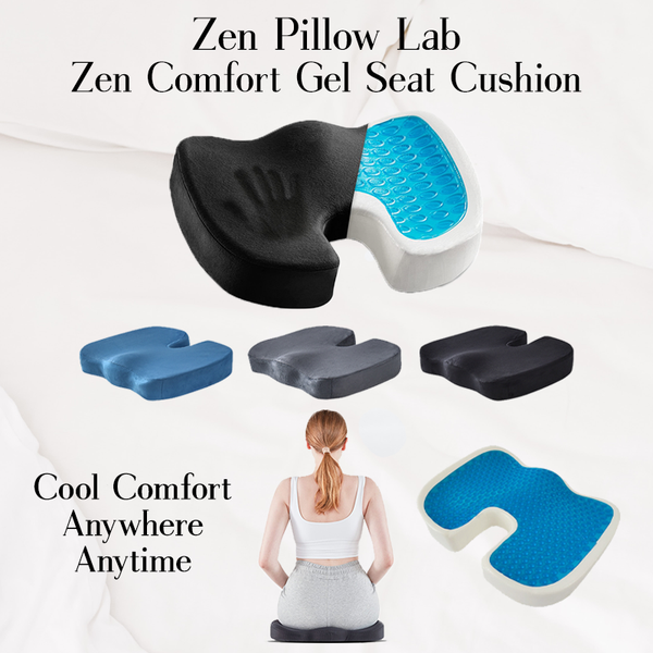What Is the Best Seat Cushion Material: Gel or Memory Foam?– Cushion Lab